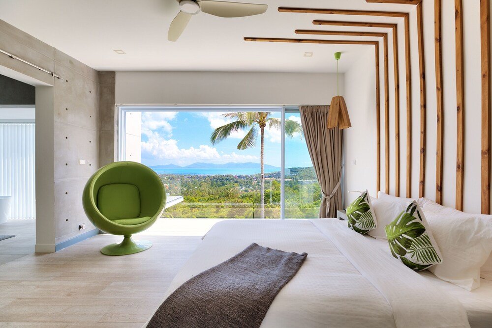 Самуи: Stylish Sea View Villa 5 Bedrooms -KBR13