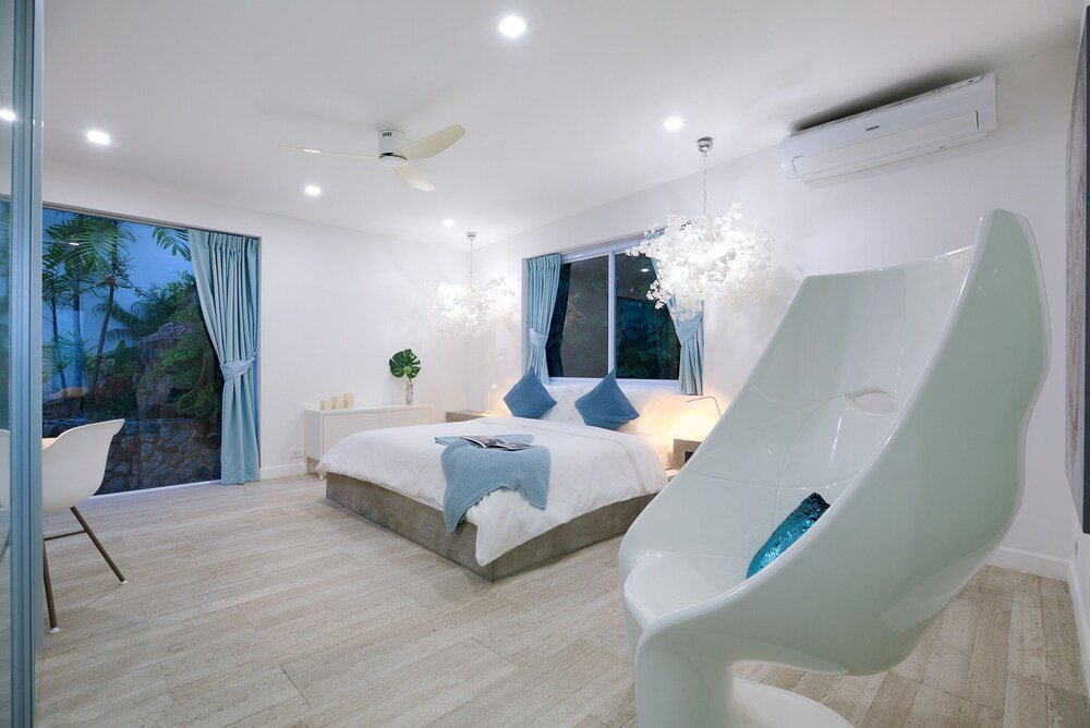 Самуи: Stylish Sea View Villa 5 Bedrooms -KBR13