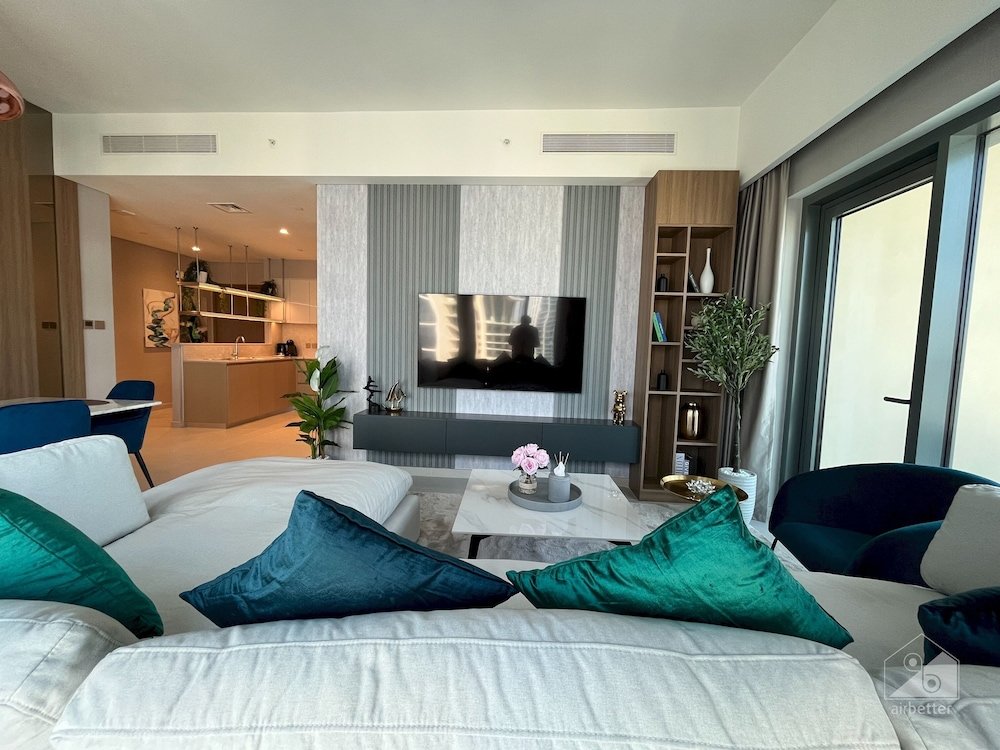 Дубай: Luxury Burj Royale 4bed With Balcony Burj Khalifa Fountain View