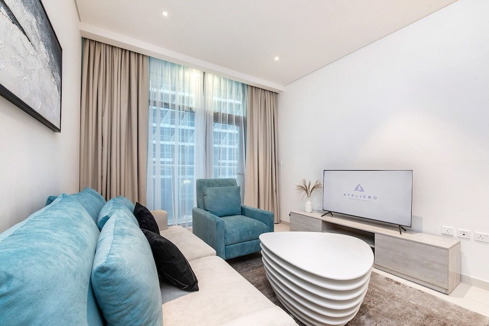 Дубай: Cozy 1BR in Seven Palm