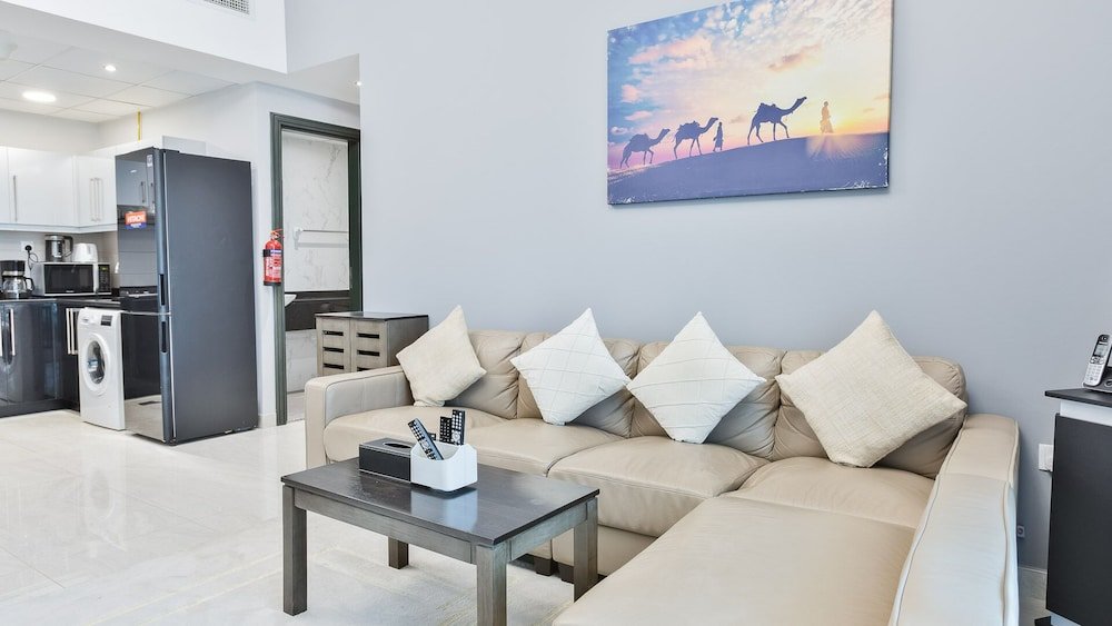 Дубай: Luxury StayCation - Elegant 1BR Apartment in the Heart of Dubai