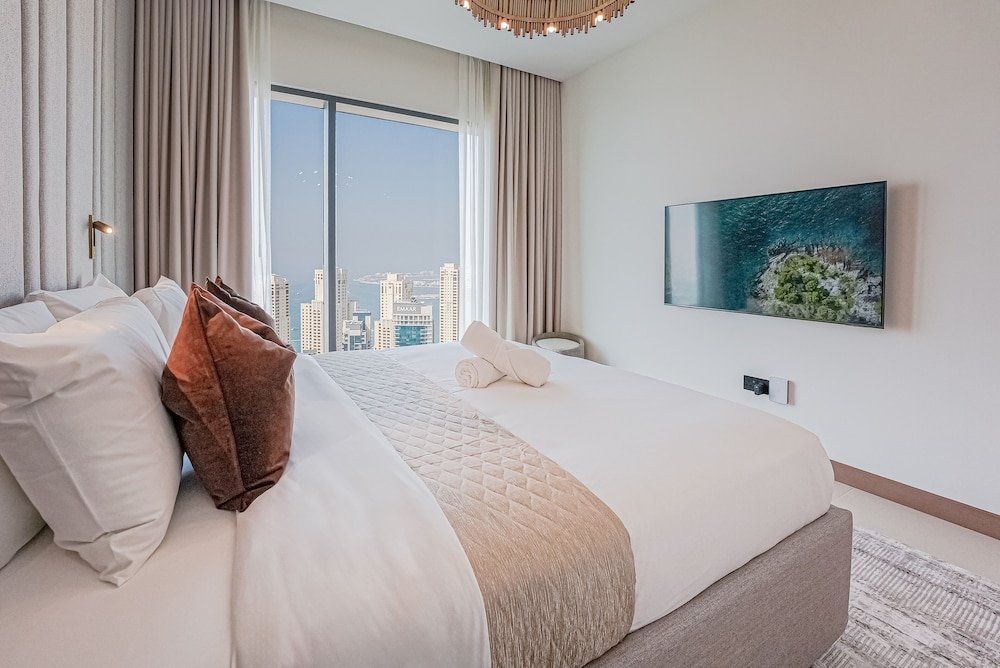 Дубай: NEW Luxe 3BR - Vida Marina - Great Views