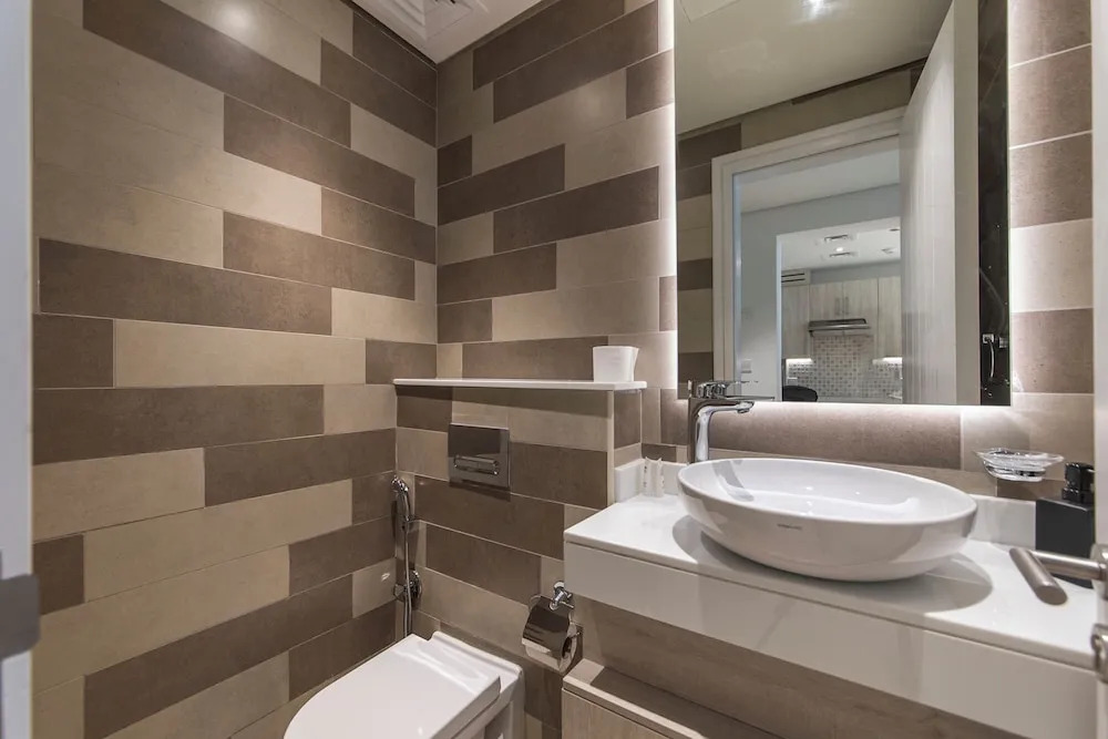 Дубай: New 1BR with beautiful sea view