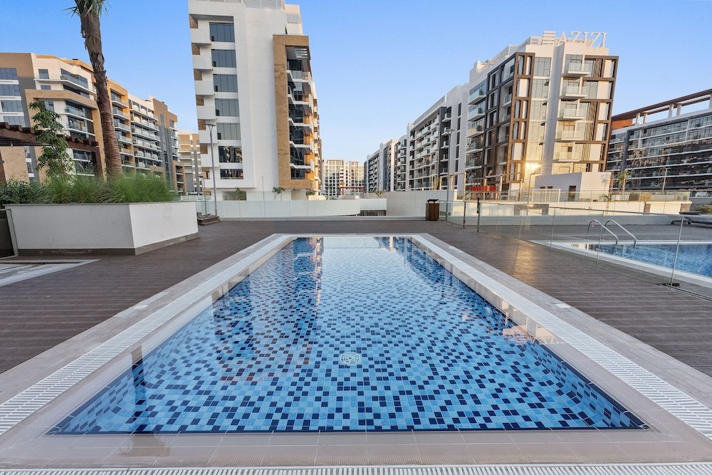 Дубай: WelHome - Your Dubai Getaway: Cozy Studio at Azizi Rivera 4
