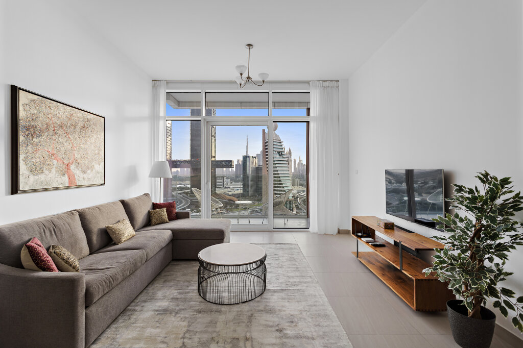 Дубай: Апартаменты WelHome - Luxurious and Breathtaking Views 1BR in Za'abeel