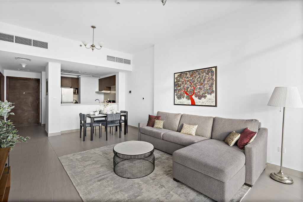 Дубай: Апартаменты WelHome - Luxurious and Breathtaking Views 1BR in Za'abeel