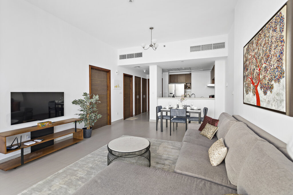 Дубай: Апартаменты WelHome - Luxurious and Breathtaking Views 1BR in Za'abeel