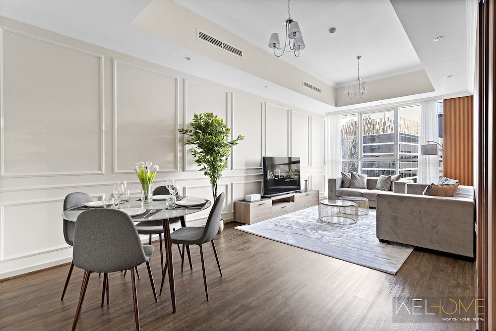 Дубай: WelHome - Exclusive Apartment 5 minutes Walk to Dubai Mall