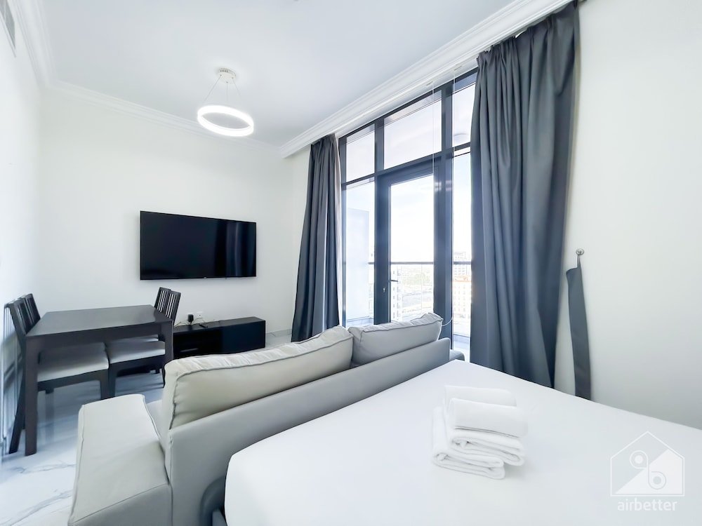 Дубай: Spacious Studio With Balcony in AL Majan