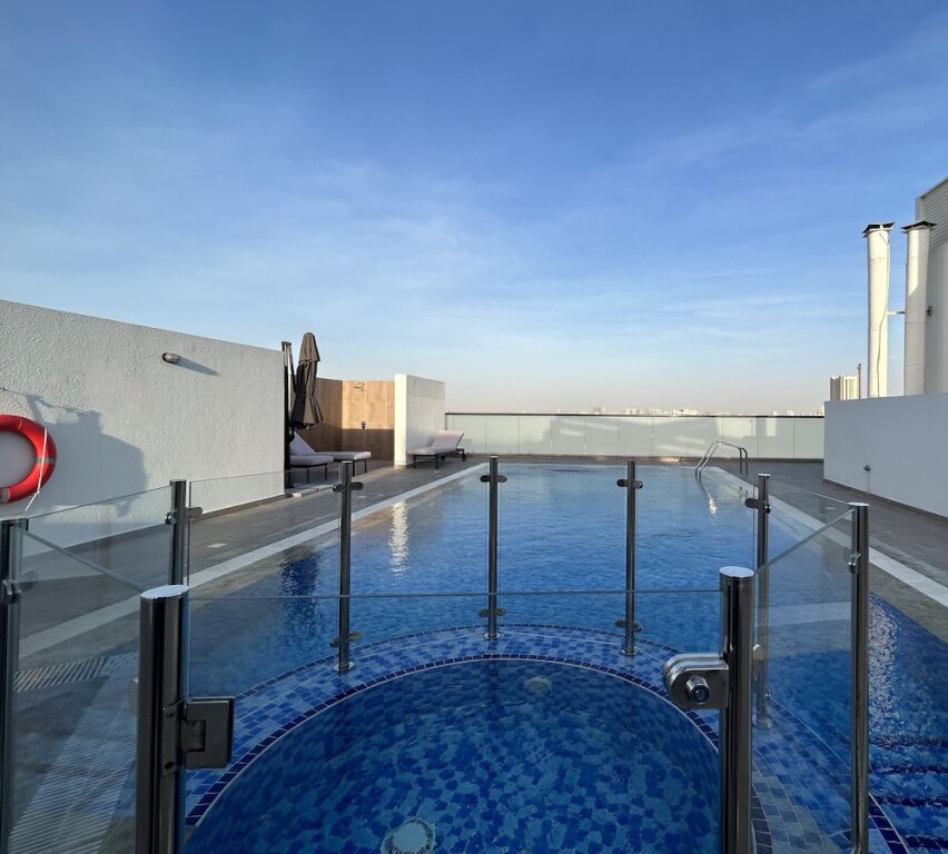 Дубай: Spacious Studio With Balcony in AL Majan