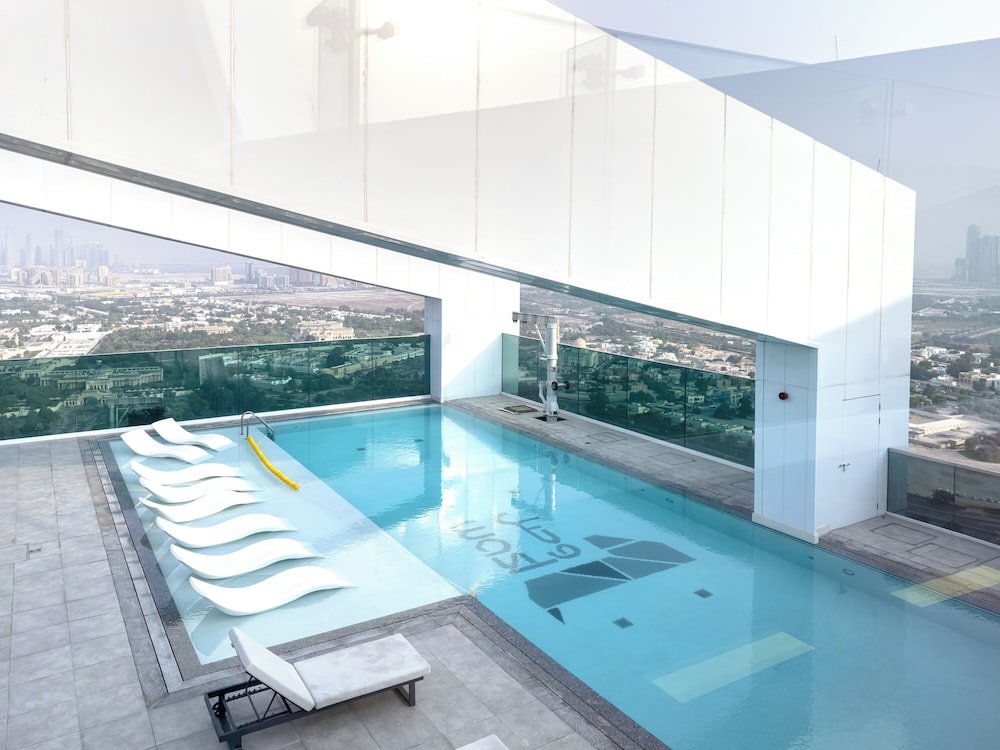Дубай: Marco Polo - Furnished 1BR With Skyline Views Near Zabeel Park