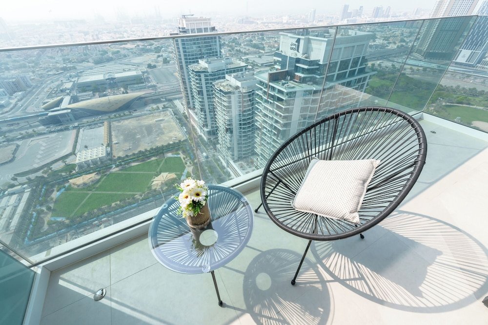 Дубай: Marco Polo - Furnished 1BR With Skyline Views Near Zabeel Park