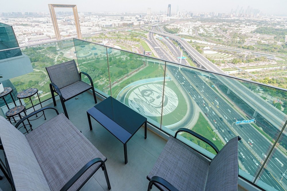 Дубай: Marco Polo - Cozy 2BR With Splendid Dubai Frame&Skyline View