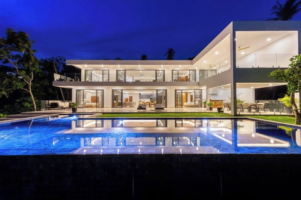 Самуи: Modern 5 Bed Luxury Pool Villa - KBR9