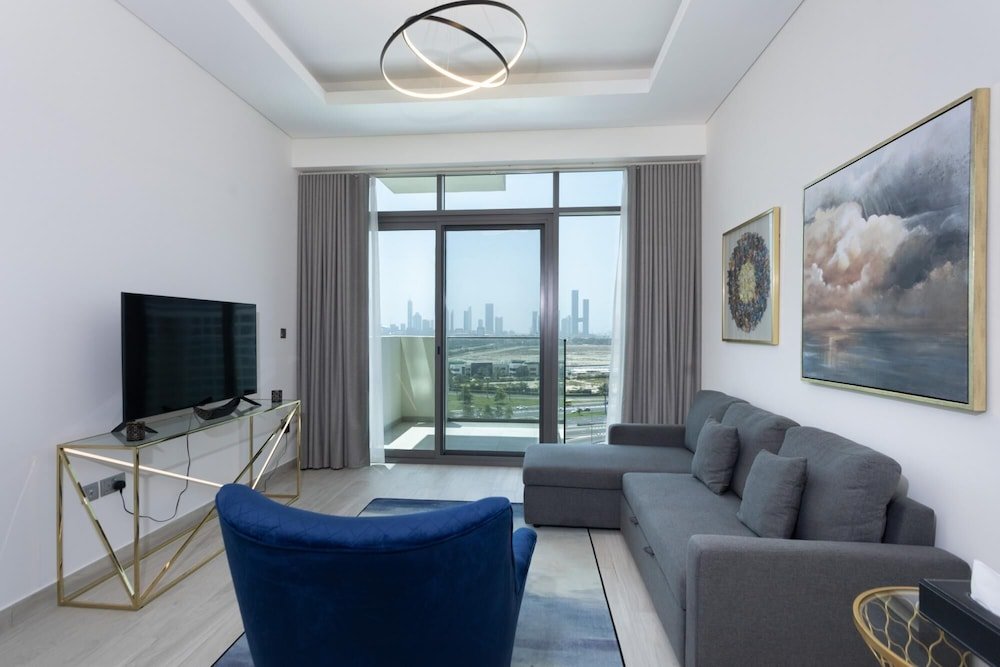 Дубай: Cozy Convenient 1BR Haven in Al Jaddaf
