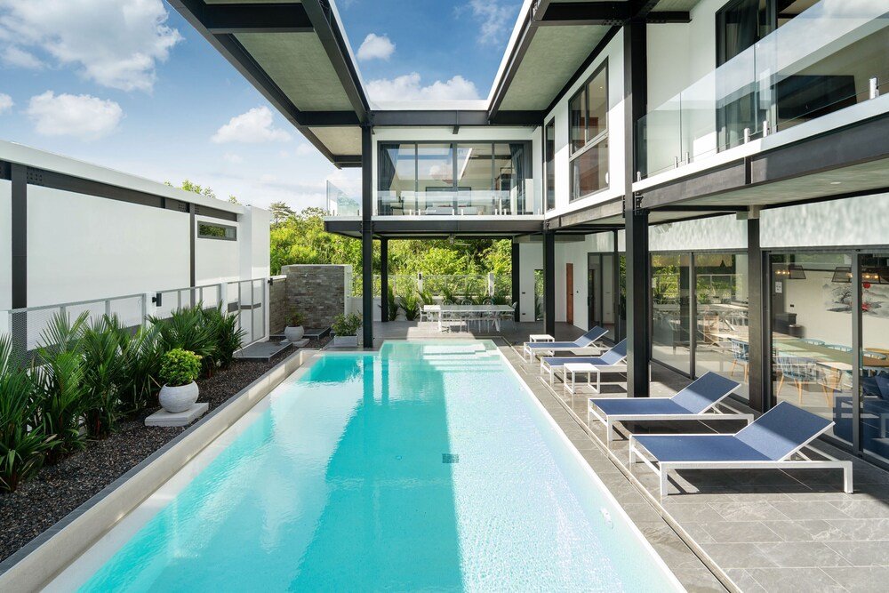 Муанг: Design 12m Oxygen Pool Villa Sunset 2