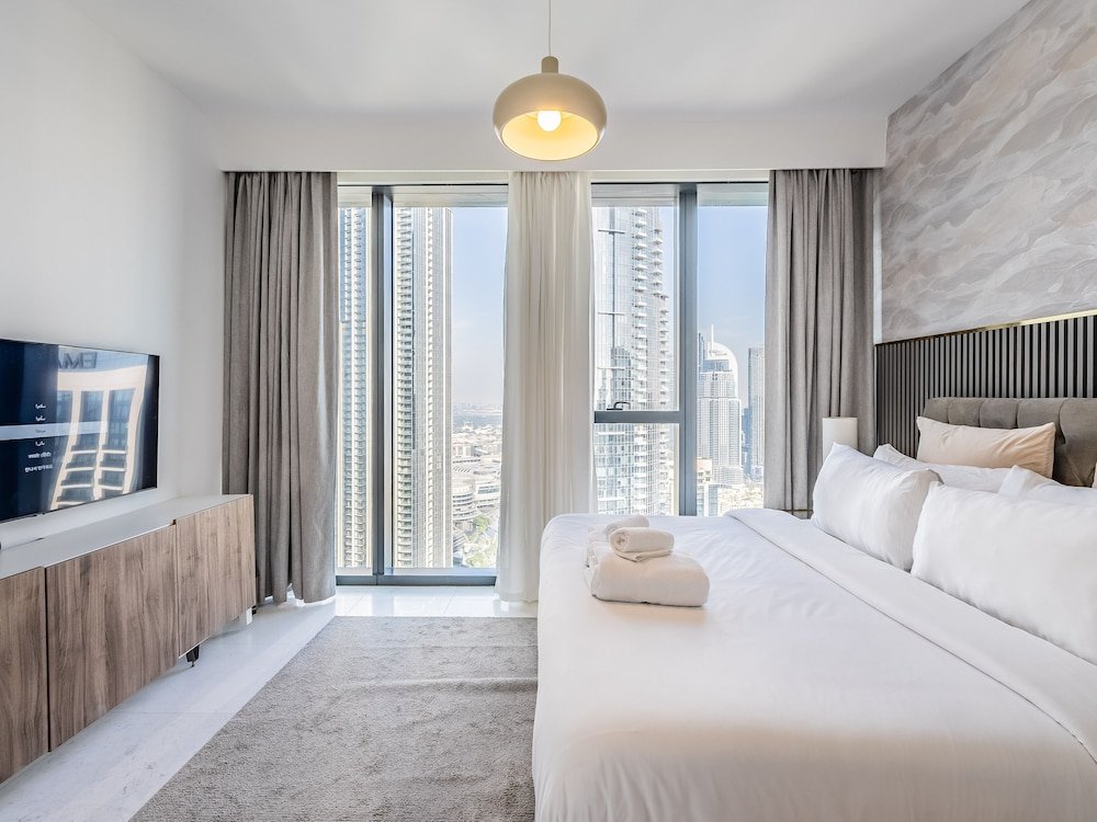 Дубай: Spacious Apt With Spectacular Burj Khalifa Views