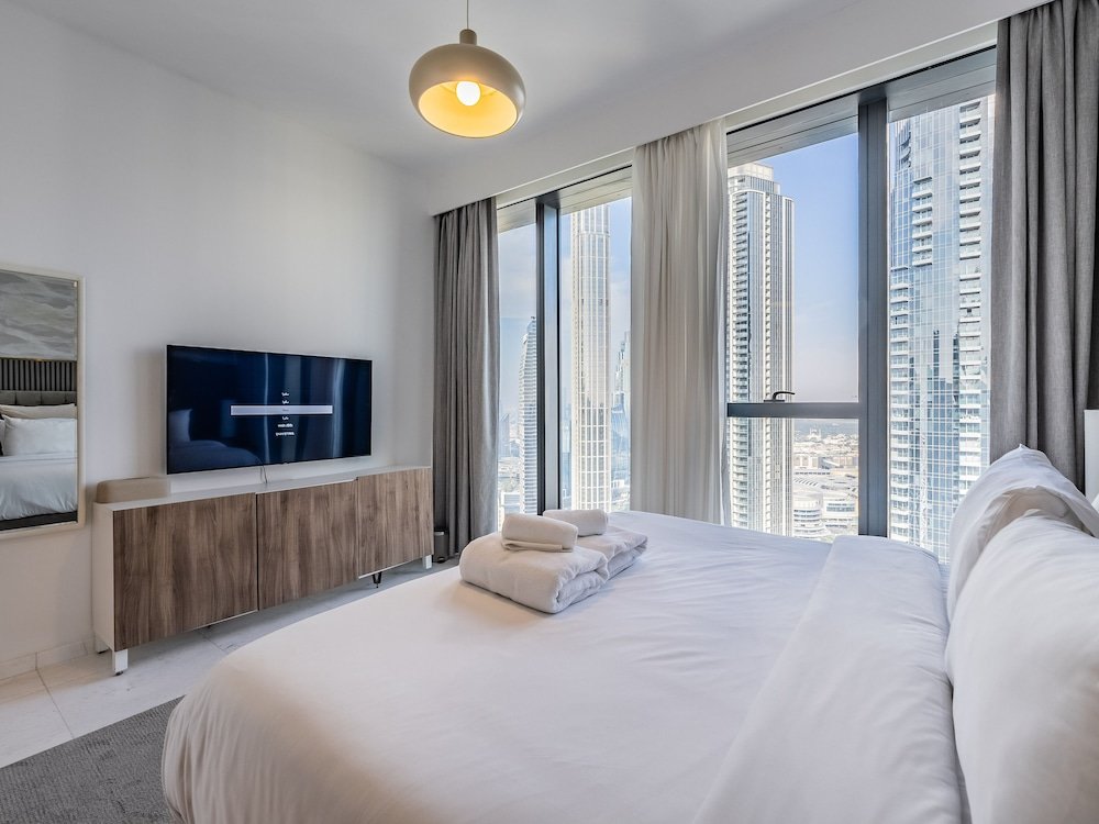 Дубай: Spacious Apt With Spectacular Burj Khalifa Views