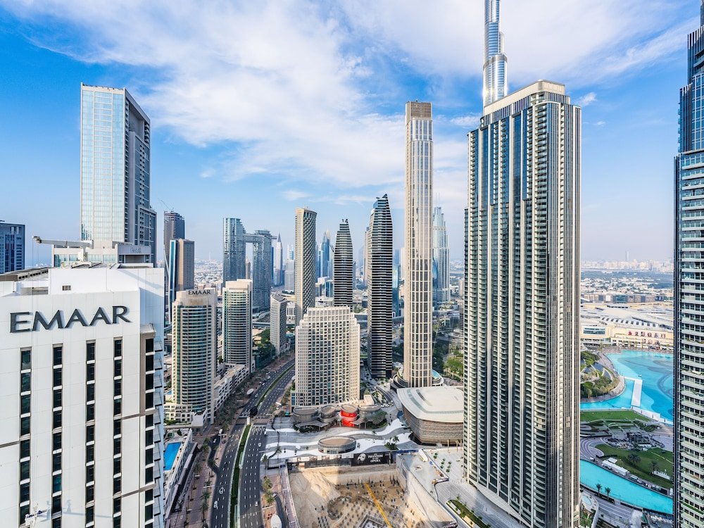 Дубай: Spacious Apt With Spectacular Burj Khalifa Views