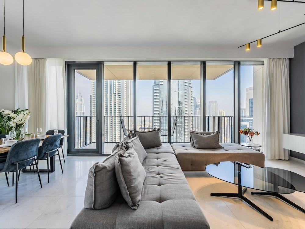 Дубай: Spacious Apt With Spectacular Burj Khalifa Views