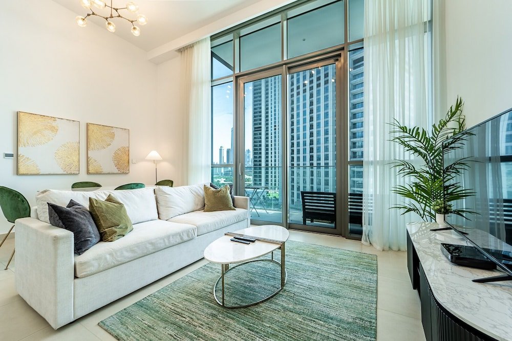Дубай: Luxury StayCation - Fancy Apartment Connected To Burj Khalifa