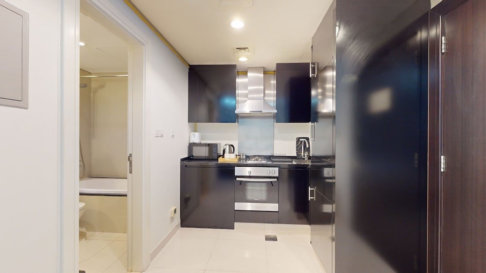 Дубай: GreenFuture - Charming Studio in the Vibrant Business Bay