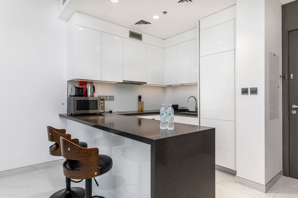 Дубай: Апартаменты Cozy 1BR for relax in Crystal Lagoon