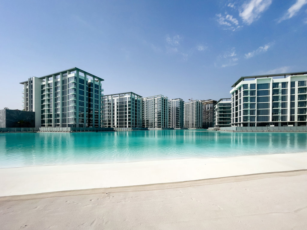 Дубай: Апартаменты Cozy 1BR for relax in Crystal Lagoon