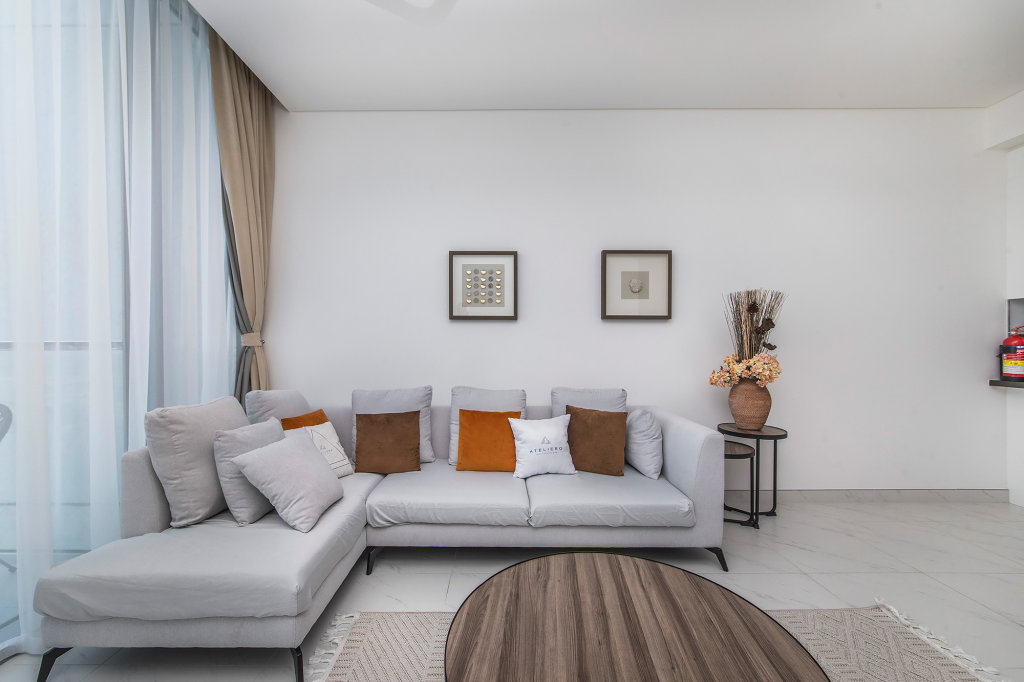 Дубай: Апартаменты Cozy 1BR for relax in Crystal Lagoon