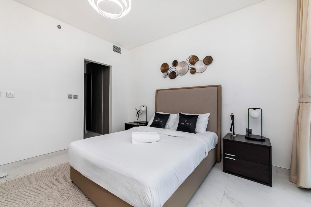 Дубай: Апартаменты Cozy 1BR for relax in Crystal Lagoon