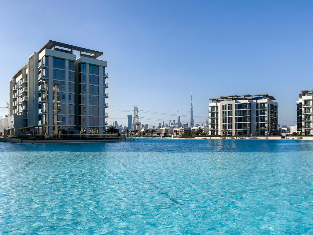 Дубай: Апартаменты Cozy 1BR for relax in Crystal Lagoon