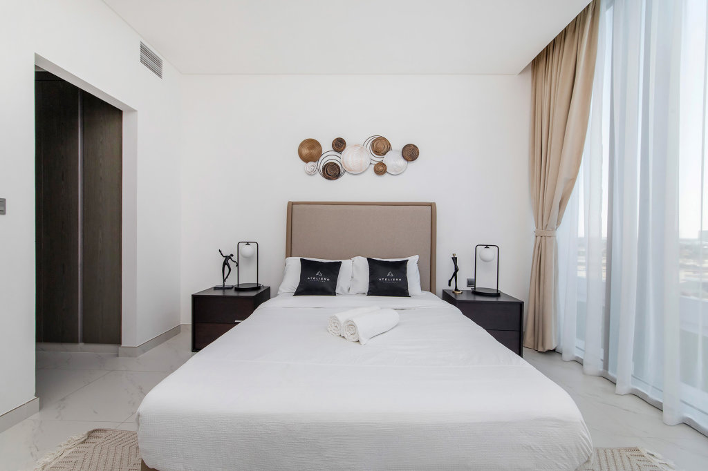 Дубай: Апартаменты Cozy 1BR for relax in Crystal Lagoon