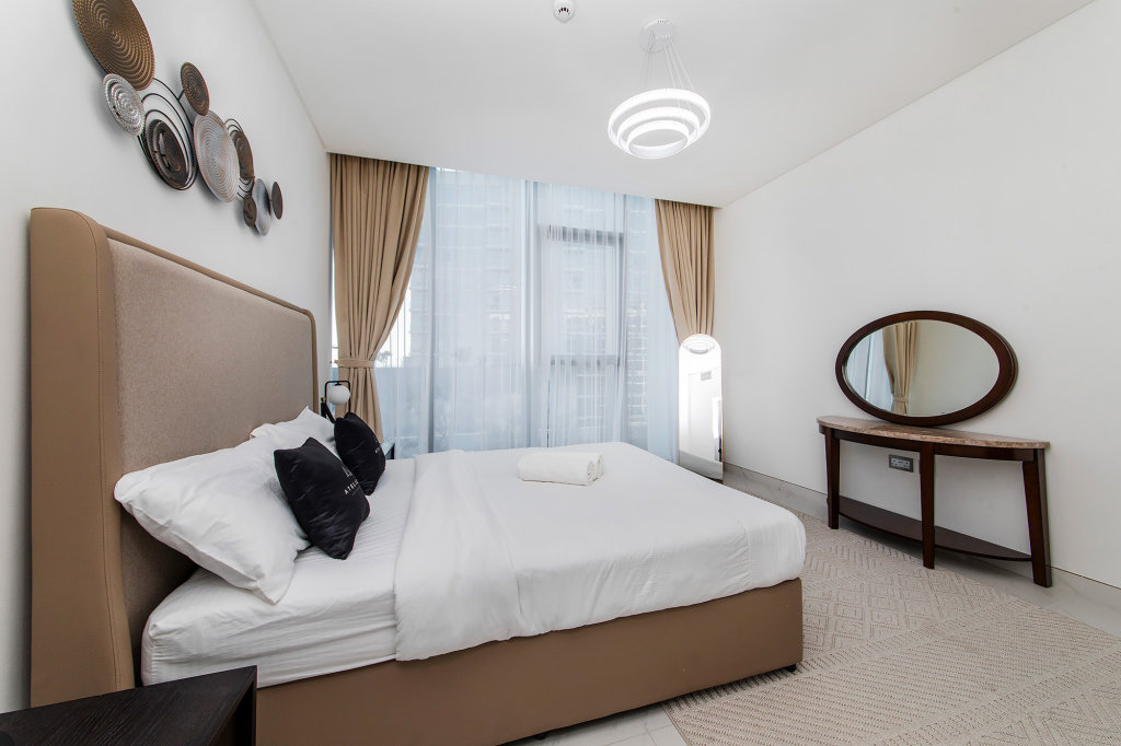 Дубай: Апартаменты Cozy 1BR for relax in Crystal Lagoon