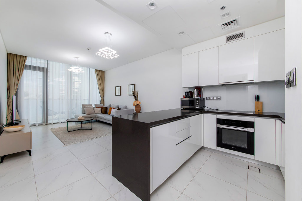 Дубай: Апартаменты Cozy 1BR for relax in Crystal Lagoon