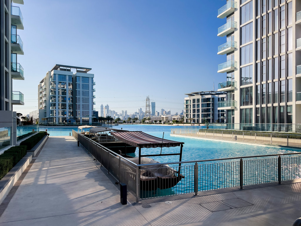 Дубай: Апартаменты Cozy 1BR for relax in Crystal Lagoon