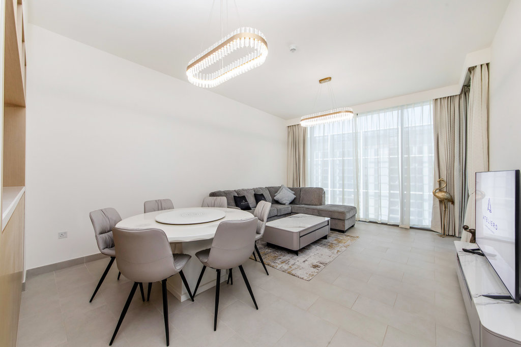Дубай: Апартаменты Urban 2BR with Harbour views at Creek Rise Tower