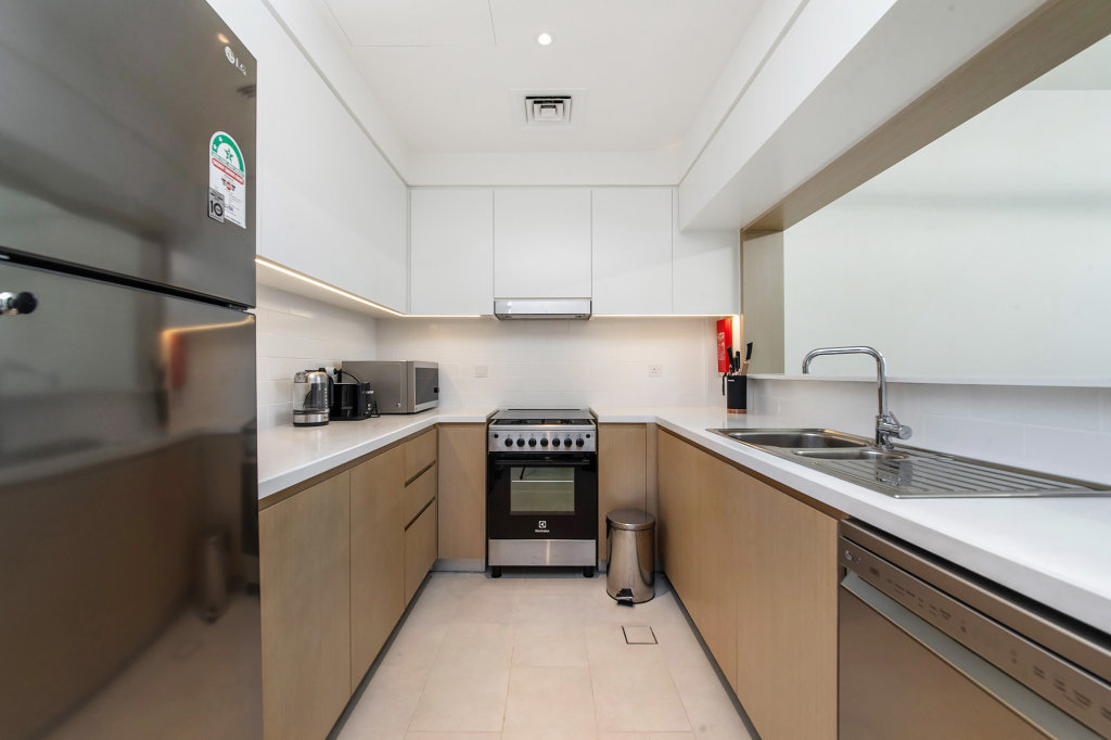 Дубай: Апартаменты Urban 2BR with Harbour views at Creek Rise Tower