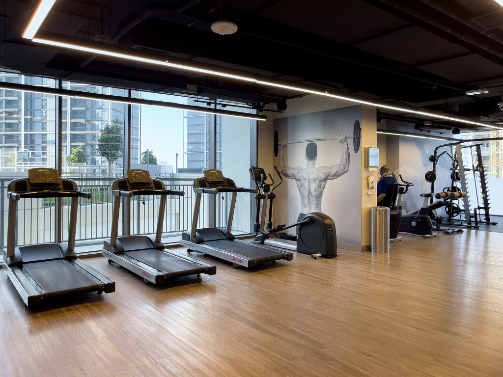 Дубай: Апартаменты Urban 2BR with Harbour views at Creek Rise Tower