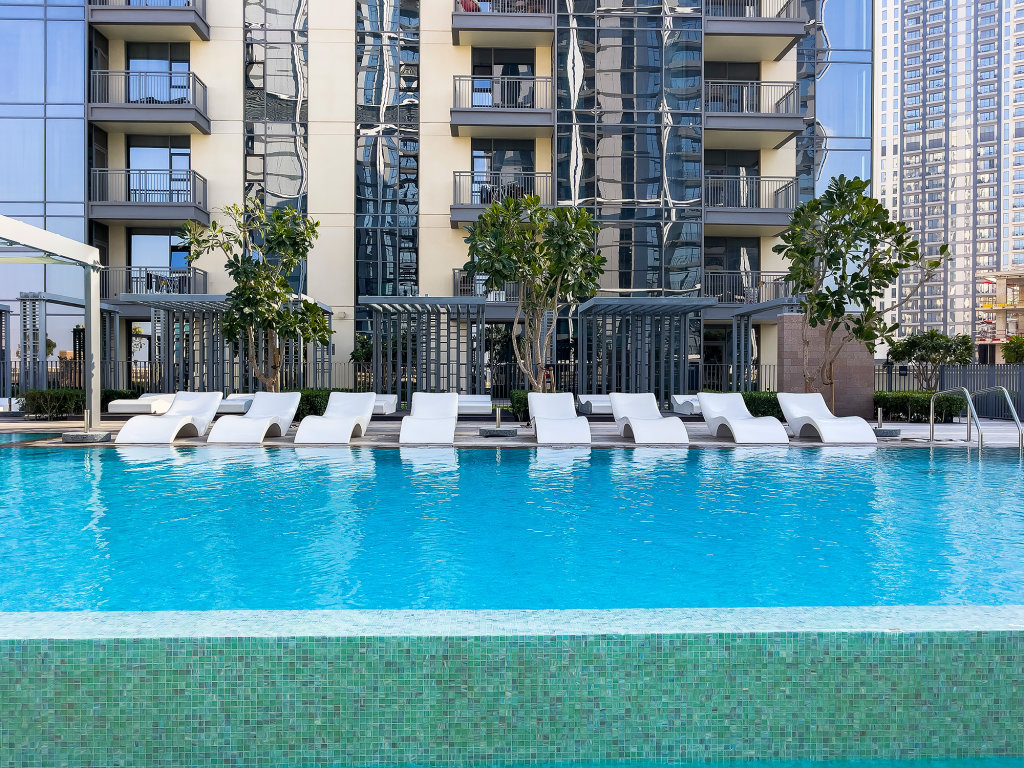 Дубай: Апартаменты Urban 2BR with Harbour views at Creek Rise Tower