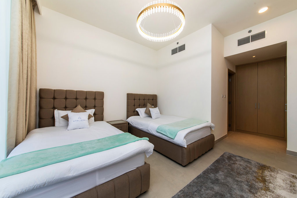 Дубай: Апартаменты Urban 2BR with Harbour views at Creek Rise Tower