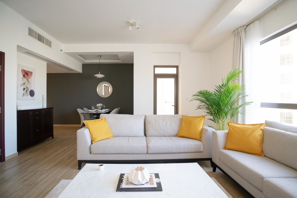 Дубай: Апартаменты GMA Amwaj 2BR Sea View High Floor