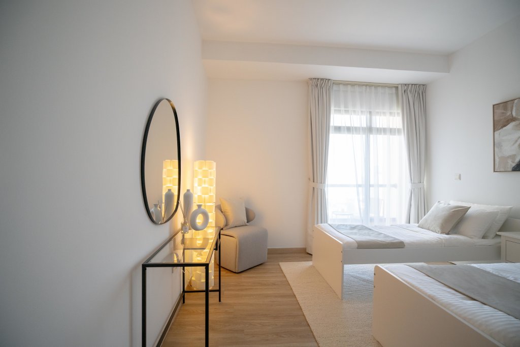 Дубай: Апартаменты GMA Amwaj 2BR Sea View High Floor