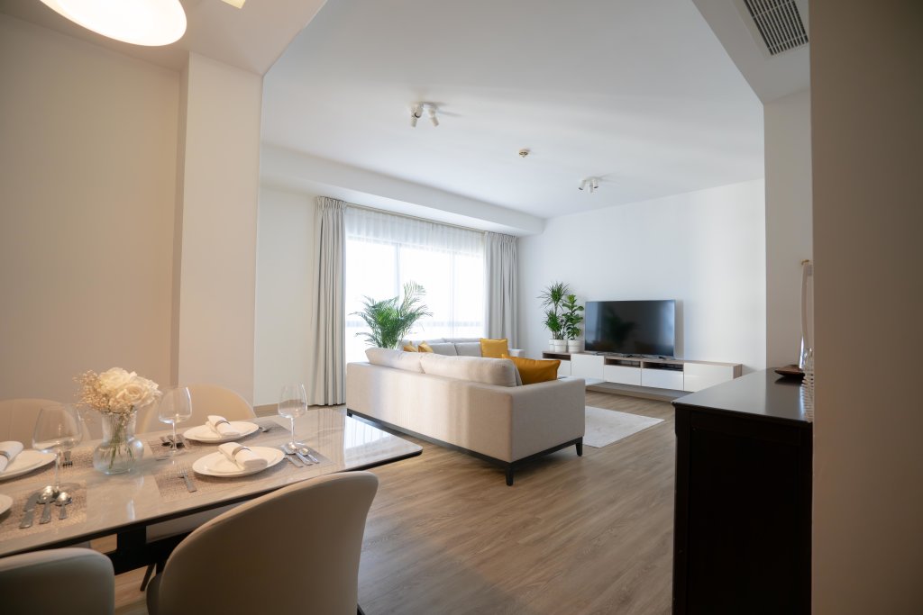 Дубай: Апартаменты GMA Amwaj 2BR Sea View High Floor