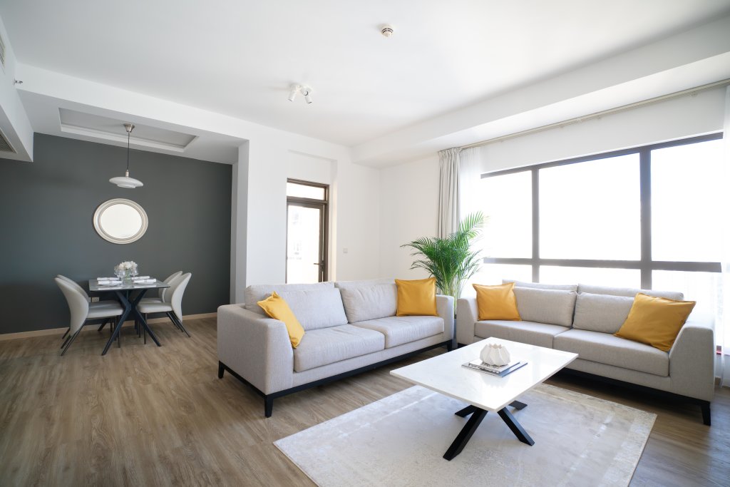 Дубай: Апартаменты GMA Amwaj 2BR Sea View High Floor
