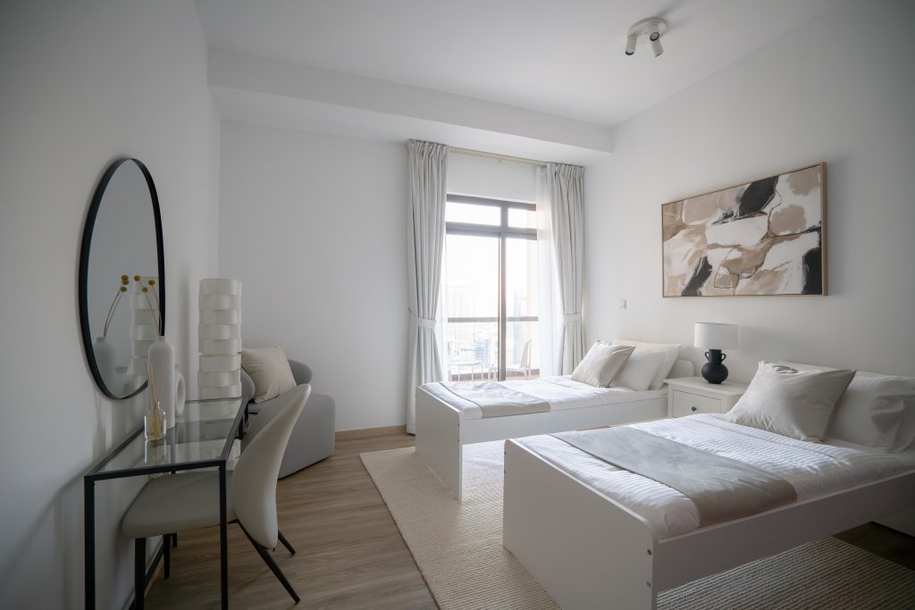 Дубай: Апартаменты GMA Amwaj 2BR Sea View High Floor