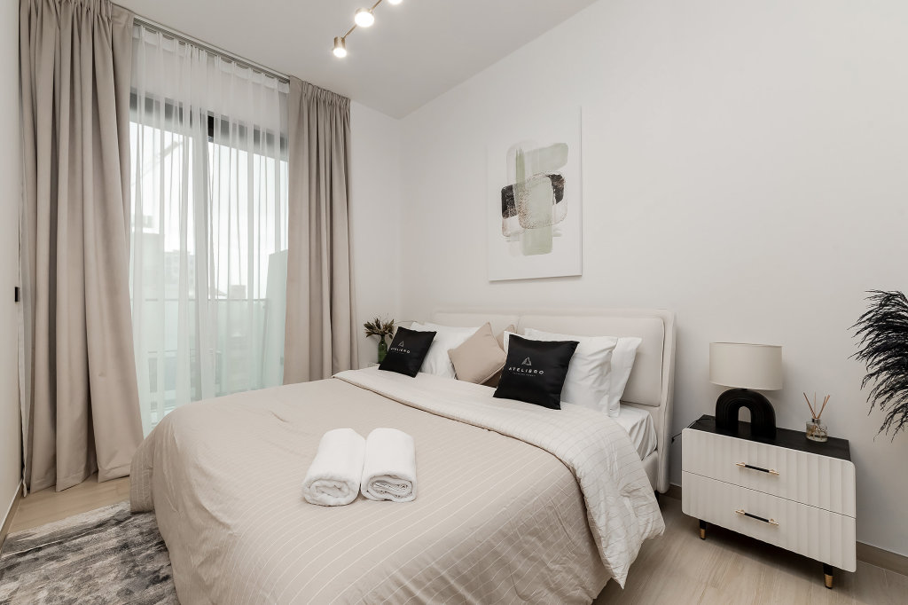 Дубай: Апартаменты Modern 1BR in Binghatti Nova
