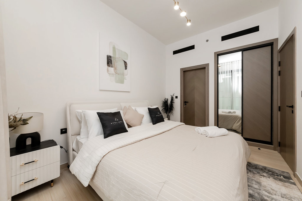 Дубай: Апартаменты Modern 1BR in Binghatti Nova