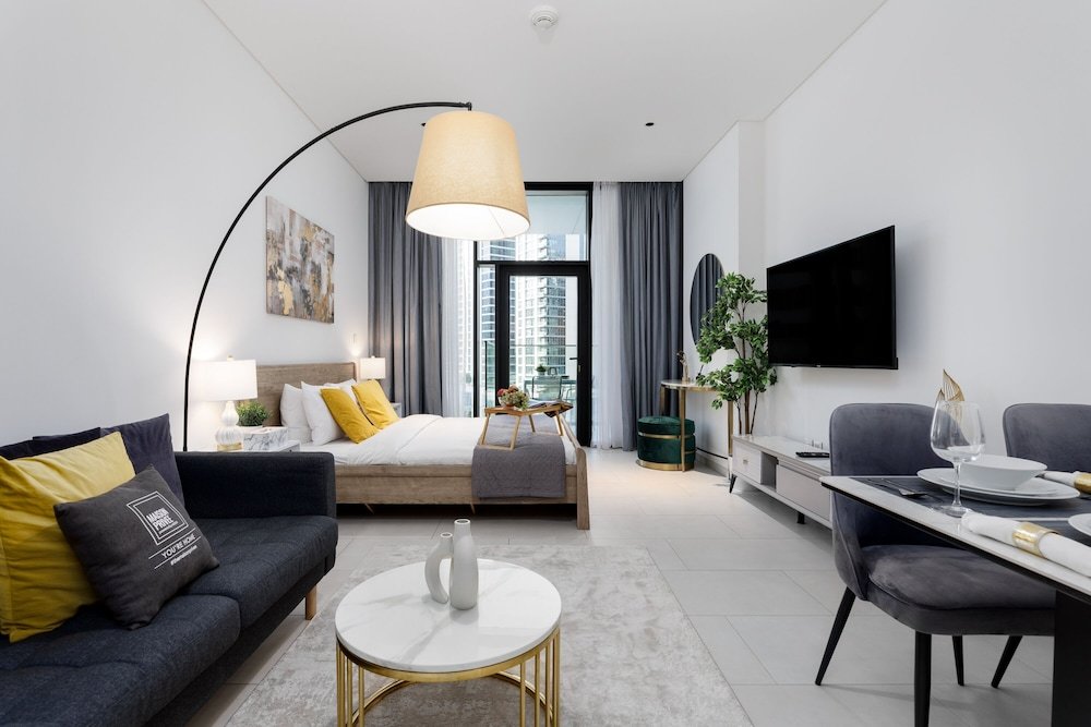 Дубай: Maison Privee - Premium Studio w/ Burj Khalifa View