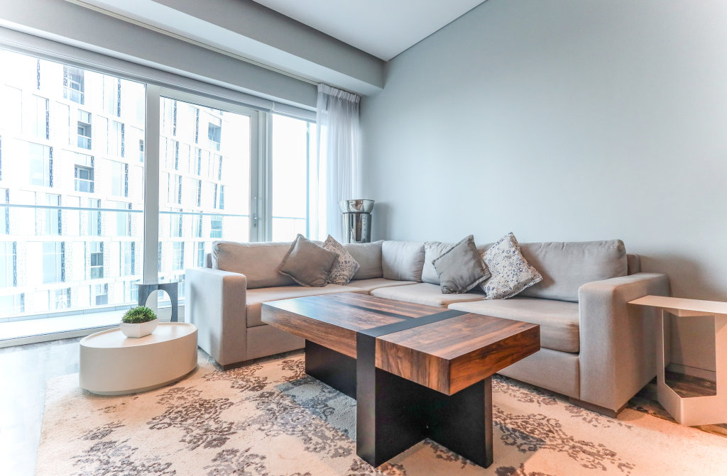 Дубай: Apartments Elite LUX Holiday Homes - Sky-High Luxury 1BR with Stunning Views in Marina, Dubai