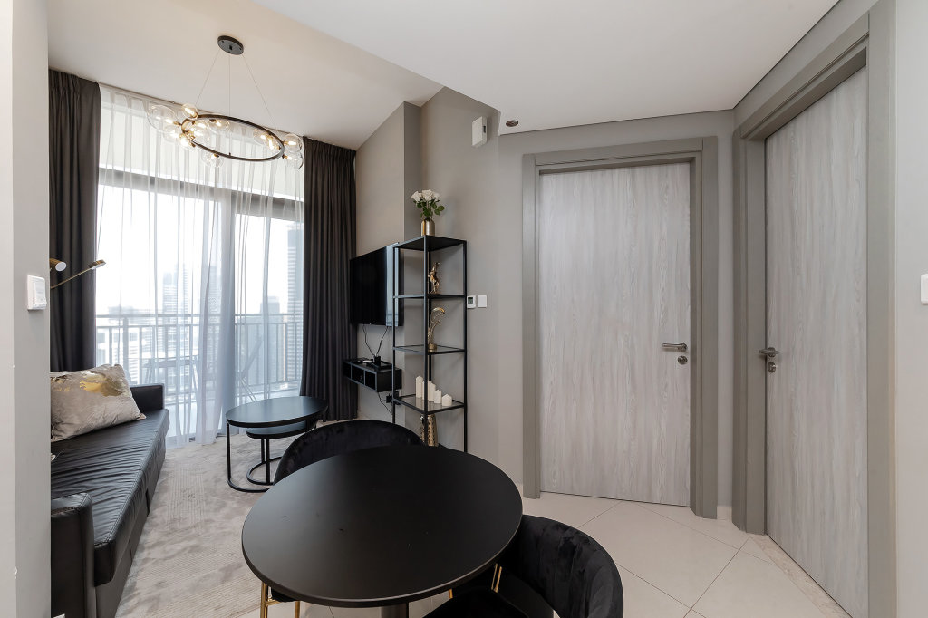 Дубай: Апартаменты Zada Tower 1BR with amazing Dubai Canal view